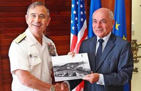 16 octobre 2017 - Rencontre avec le commandant des forces armées américaines dans le Pacifique