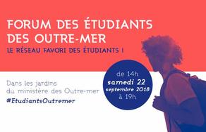 22 août : Forum des étudiants des Outre-mer
