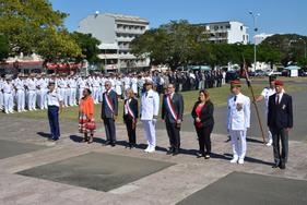 Honneurs militaires au nouveau Commandant supérieur des forces armées en Nouvelle-Calédonie