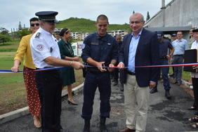 Inauguration du nouveau chenil de la Direction Territoriale de la Police Nationale
